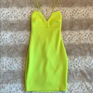 Guess Strappy Back Bodycon Dress